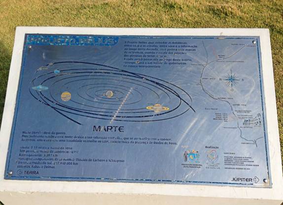 Passando pelo planeta Marte na Avenida Beira-mar Norte, em Florianópolis, capital de Santa Catarina (foto da internet)